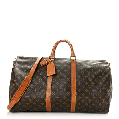 Louis Vuitton Monogram Keepall Bandouliere 55 1 of 12
