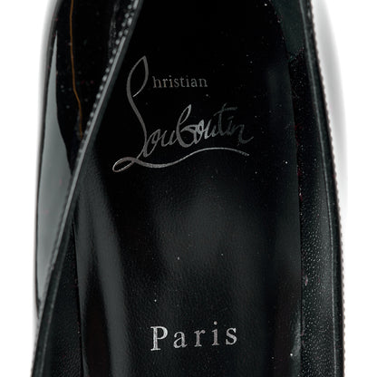 Christian Louboutin Patent Dolly 85 Pumps 38.5 Black 7 of 11