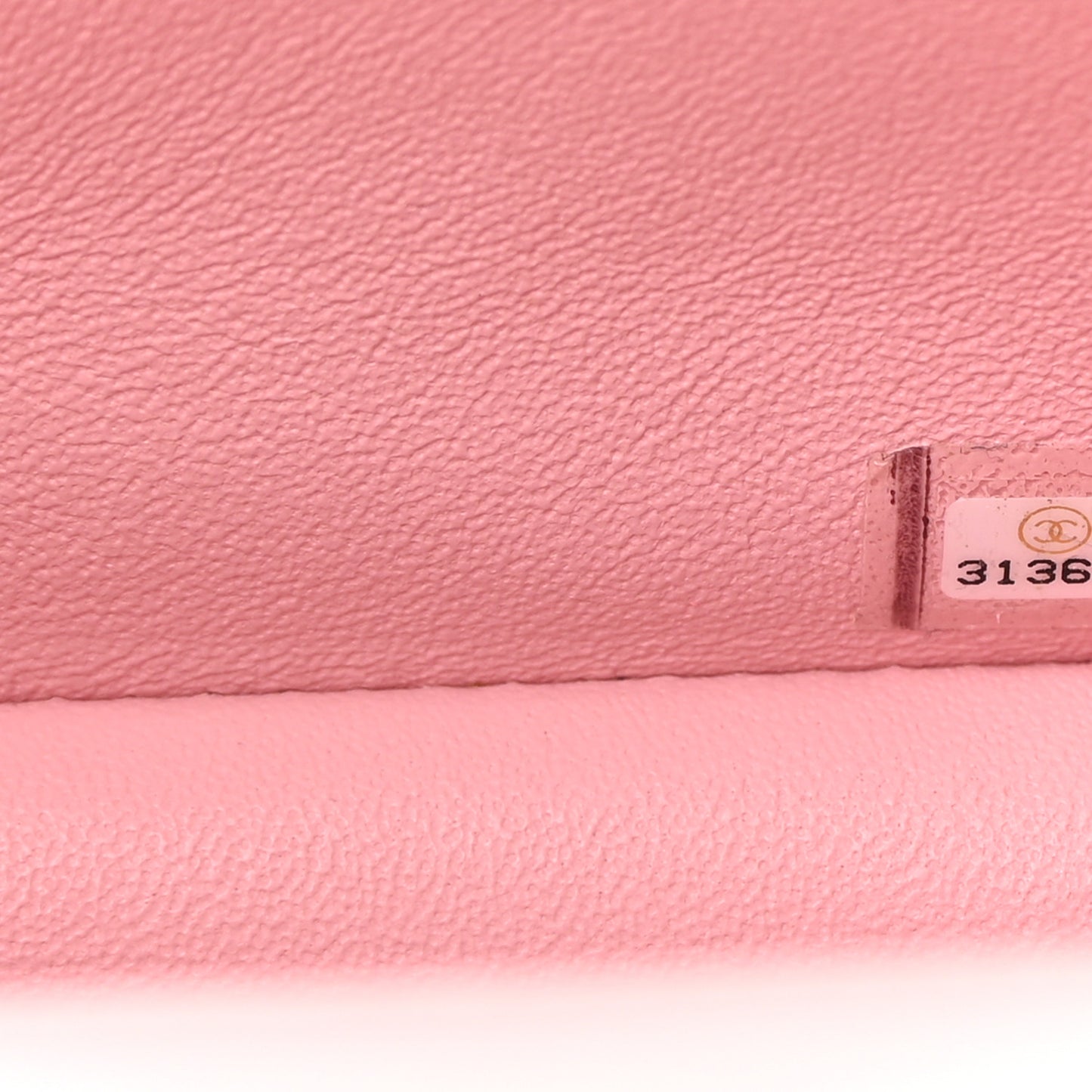 Lambskin Quilted Mini Rectangular Flap Pink