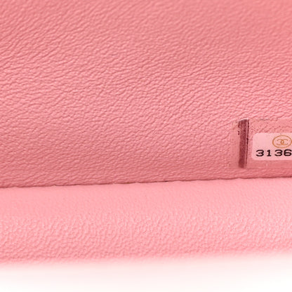 Chanel Lambskin Quilted Mini Rectangular Flap Pink 6 of 14