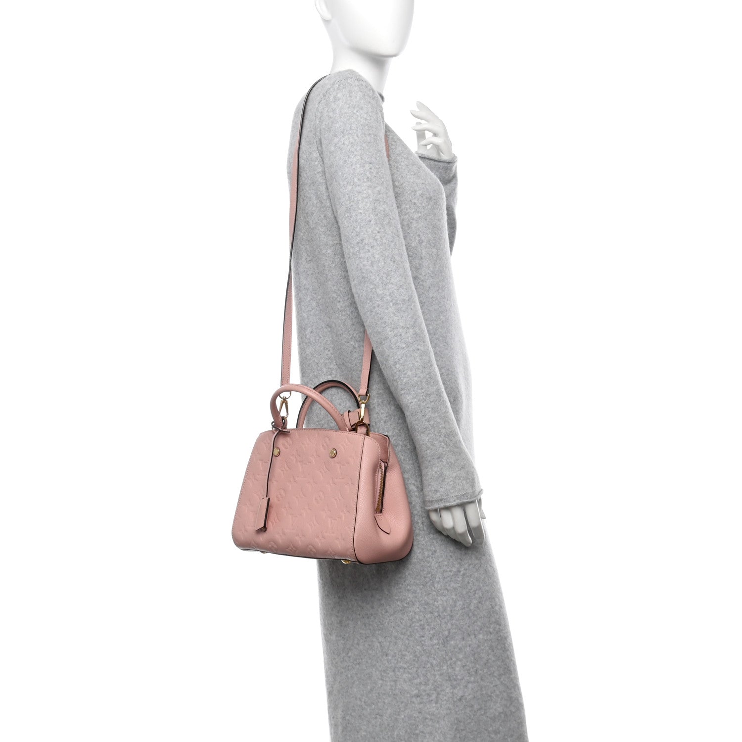 Louis Vuitton Empreinte Montaigne BB Rose Poudre 2 of 11