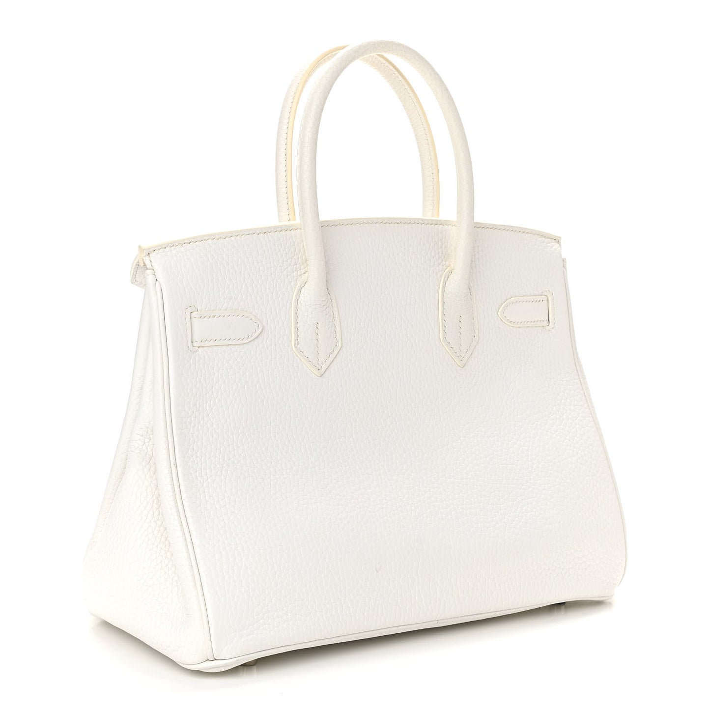 Taurillon Clemence Birkin 30 White