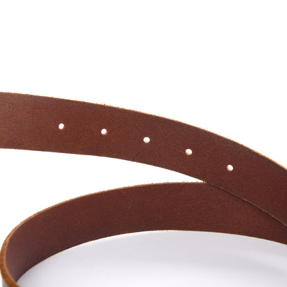 Gucci Cuoio Toscano Nickel Double Double G 30mm Belt 80 32 Cuir 4 of 8