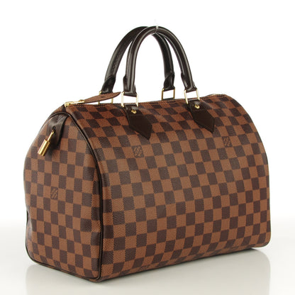 Louis Vuitton Damier Ebene Speedy 30 3 of 8
