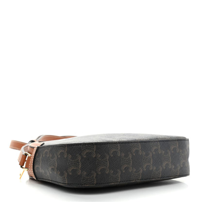 Celine Triomphe Canvas Small Camera Bag Tan 4 of 10