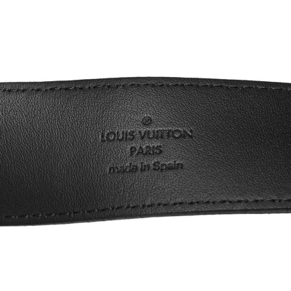 Louis Vuitton Calfskin 35mm Pont Neuf Belt 95 38 Black 3 of 6