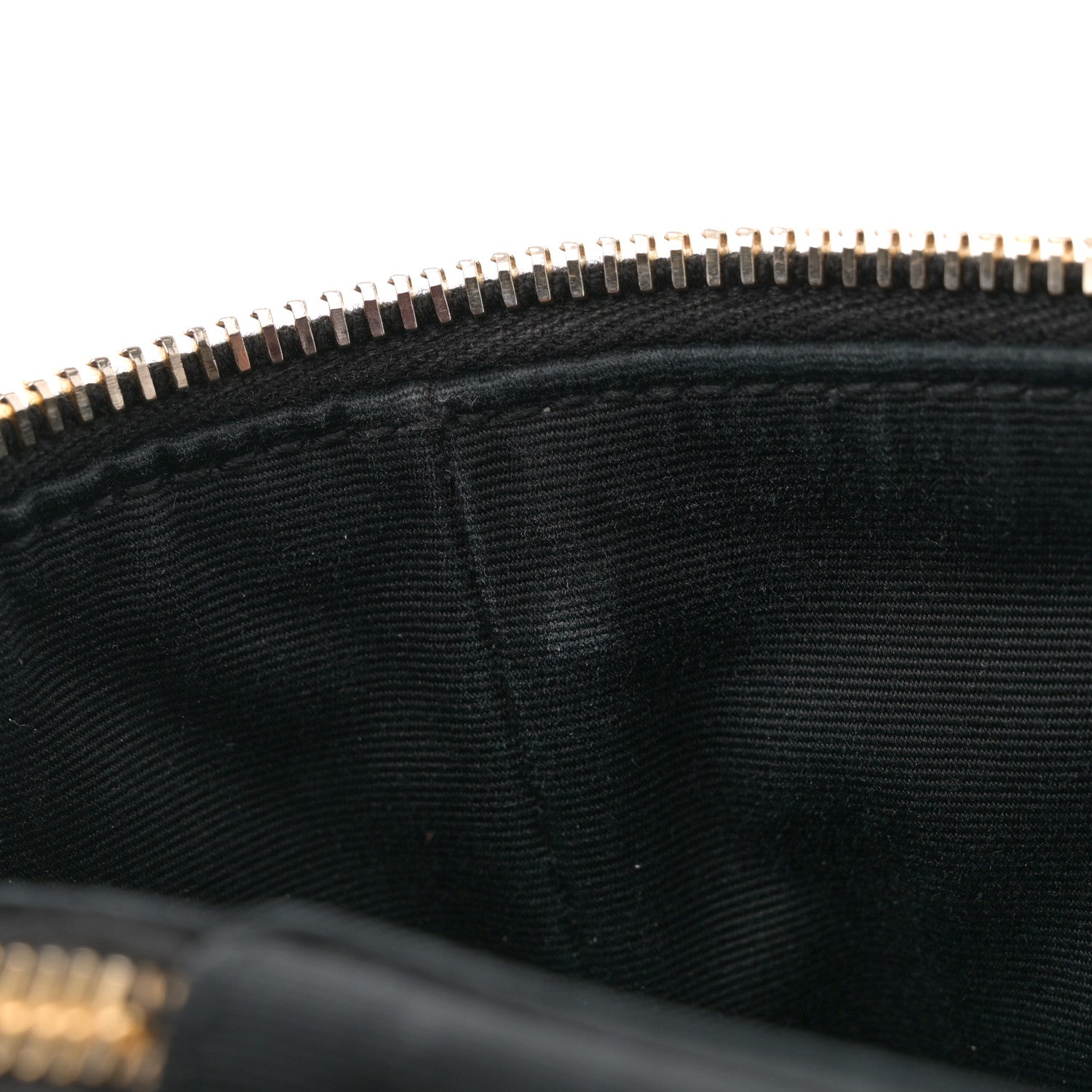 Saint Laurent Grain de Poudre Quilted 80's Vanity Bag Black 11 of 12