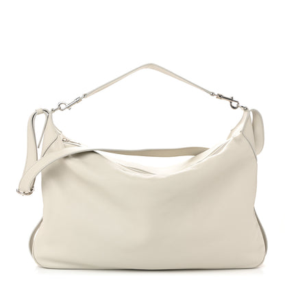 Celine Supple Calfskin Large Romy Shoulder Bag Rice 1 of 10