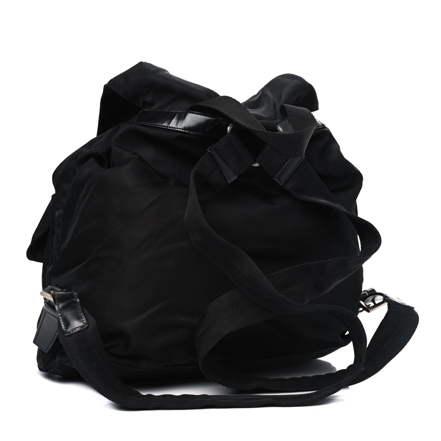 Nylon Vela Medium Backpack Black