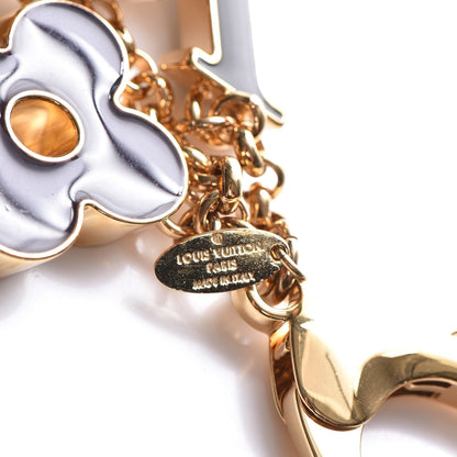 Louis Vuitton Fleur De Monogram Bag Charm Dore 5 of 5