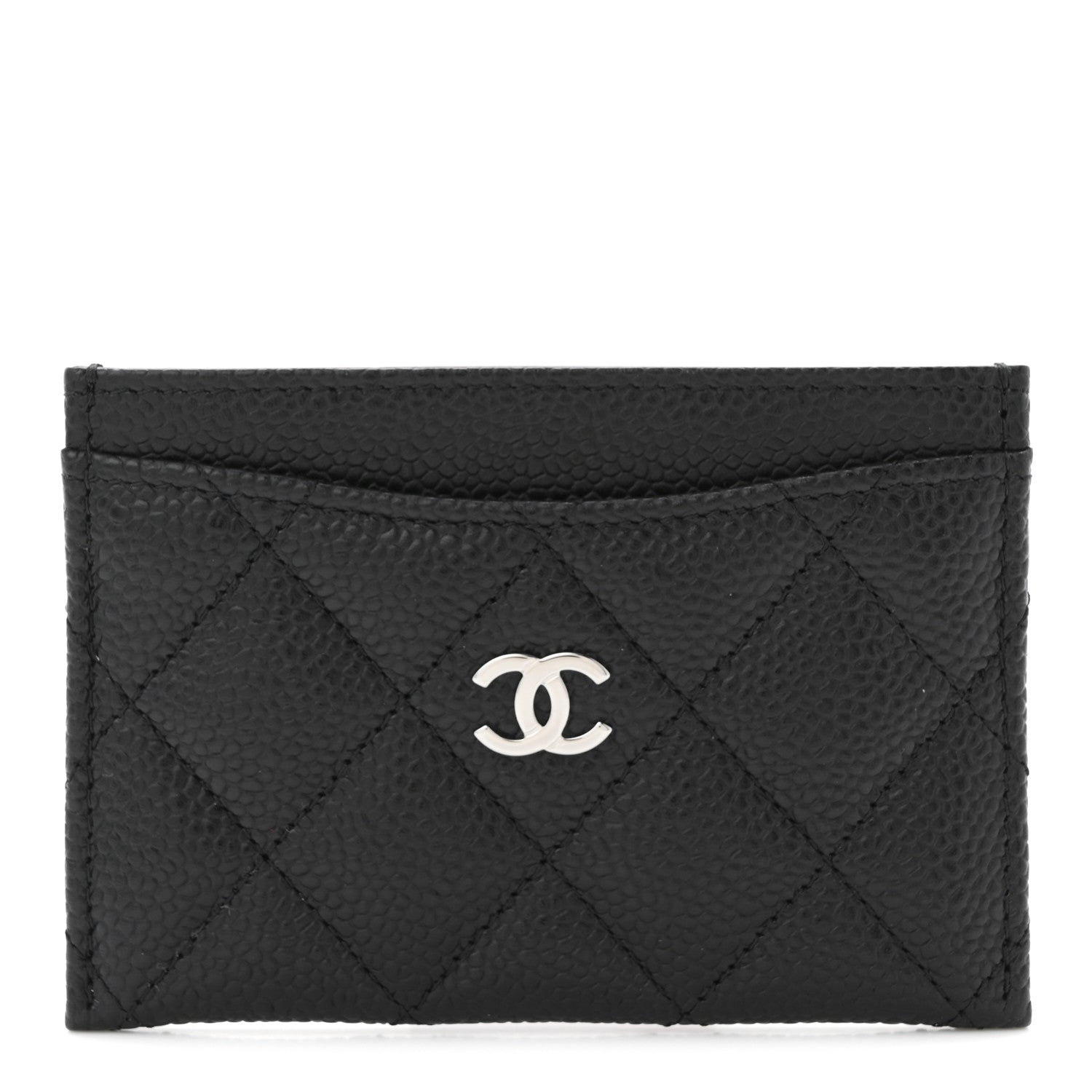 Chanel Caviar Quilted Card Holder Black 1 of 8