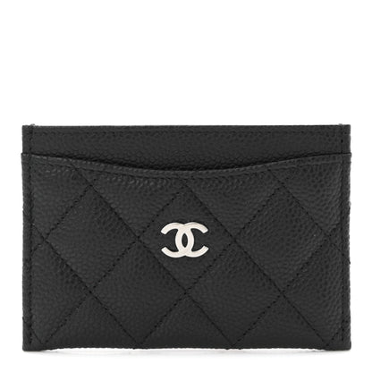 Chanel Caviar Quilted Card Holder Black 1 of 8