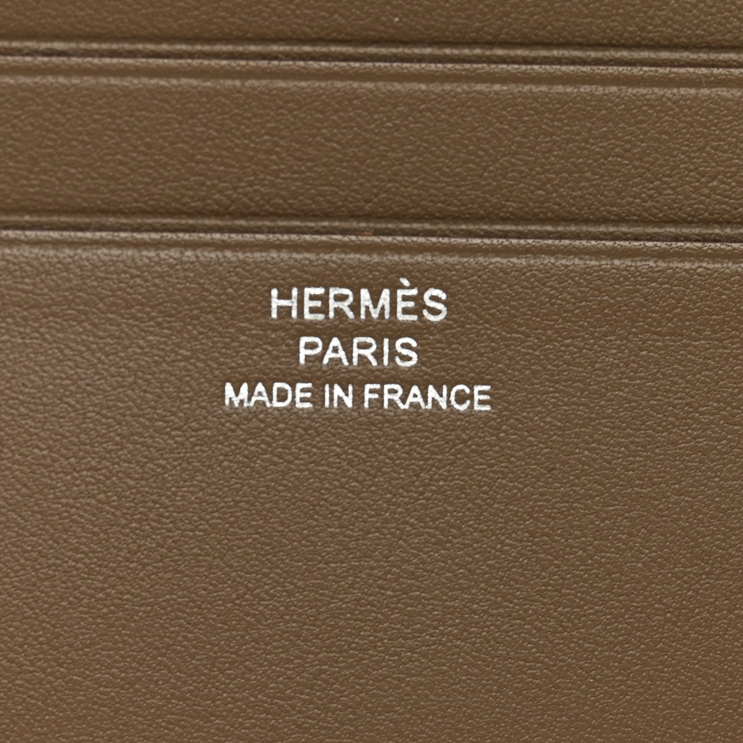 Hermes Swift Citizen Twill Card Case Etoupe 6 of 7