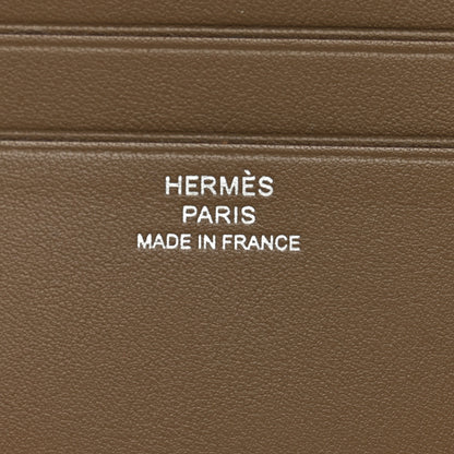 Hermes Swift Citizen Twill Card Case Etoupe 6 of 7