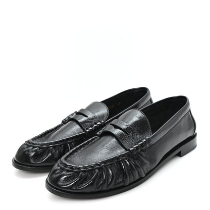 Saint Laurent Radiance Calfskin Le Loafer 15 Moccasin 40 Black 4 of 10