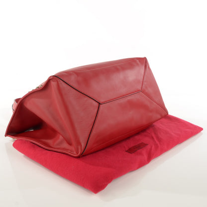 Valentino Garavani Nappa Medium Rockstud Soft Tote Red 4 of 8