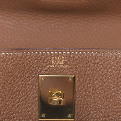 Hermes Togo Kelly Retourne 32 Gold 9 of 42