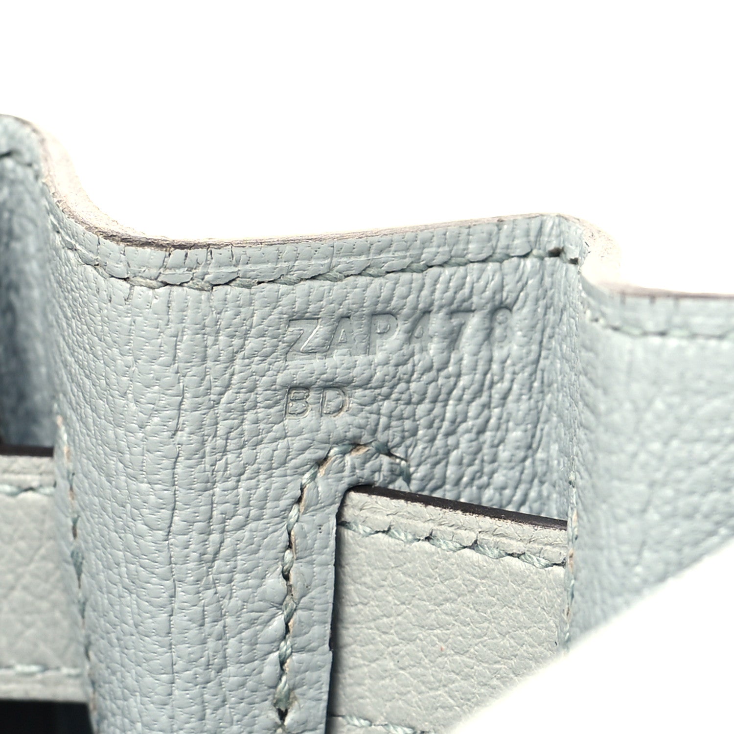Hermes Evercolor Kelly Retourne 28 Bleu Glacier 7 of 13