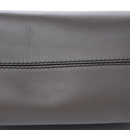 Bottega Veneta Calfskin Small Piazza Bag Steel 9 of 13