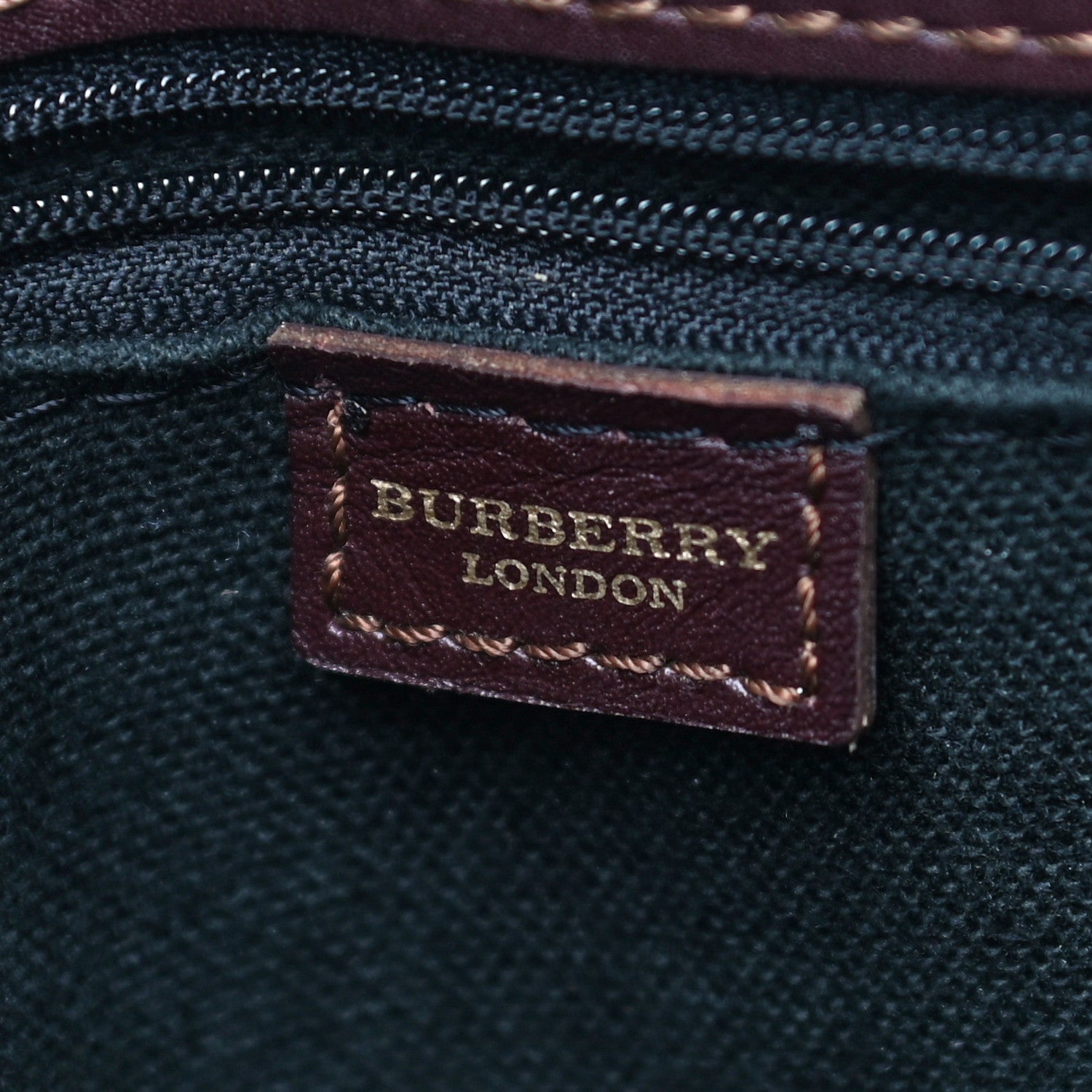 Burberry Haymarket Check Buckle Tote Brown 6 of 18