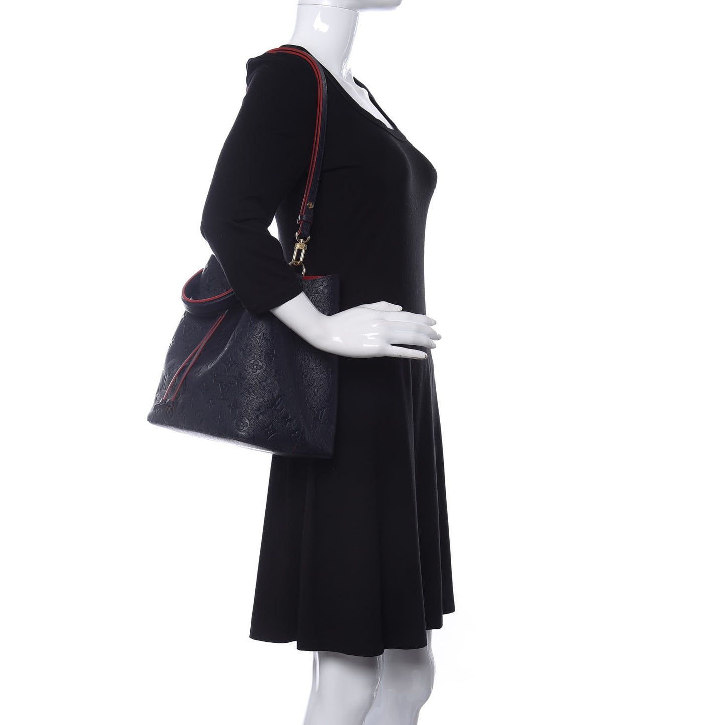 Empreinte Neonoe MM Marine Rouge