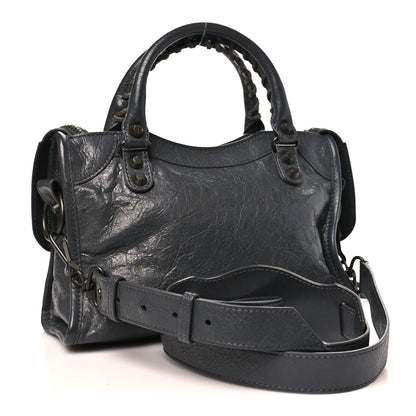 Balenciaga Agneau Classic Hardware Mini City Gris Fossile 3 of 11