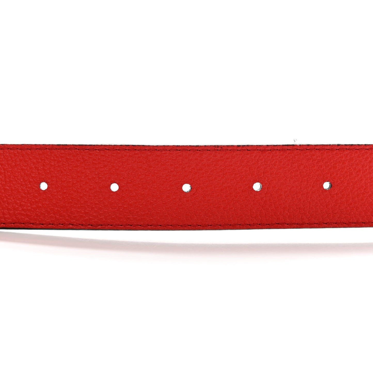 Monogram 30mm LV Initiales Reversible Belt 90 36 Coquelicot