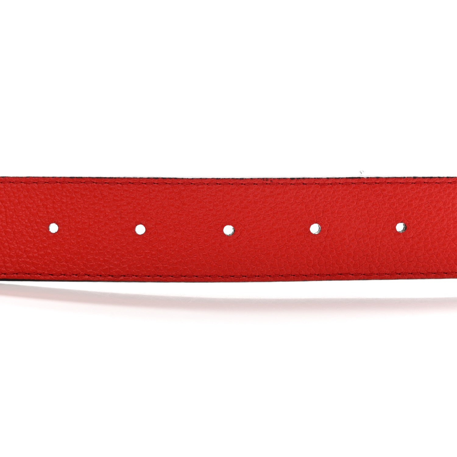 Louis Vuitton Monogram 30mm LV Initiales Reversible Belt 90 36 Coquelicot 3 of 6
