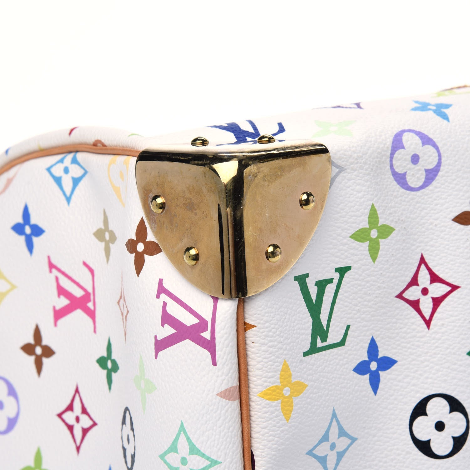 Louis Vuitton Monogram Multicolor Speedy 30 White 8 of 20
