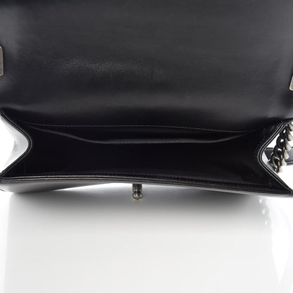 Chanel Lambskin Quilted Medium Boy Flap Black 5 of 12