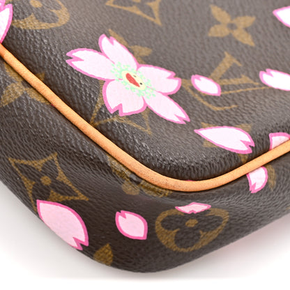 Louis Vuitton Monogram Cherry Blossom Pochette Accessories Brown 11 of 16