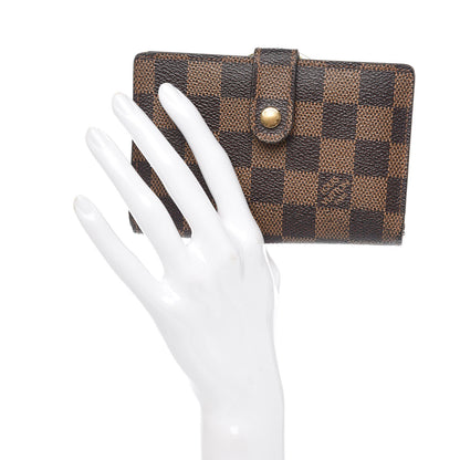 Louis Vuitton Damier Ebene French Purse Wallet 2 of 9