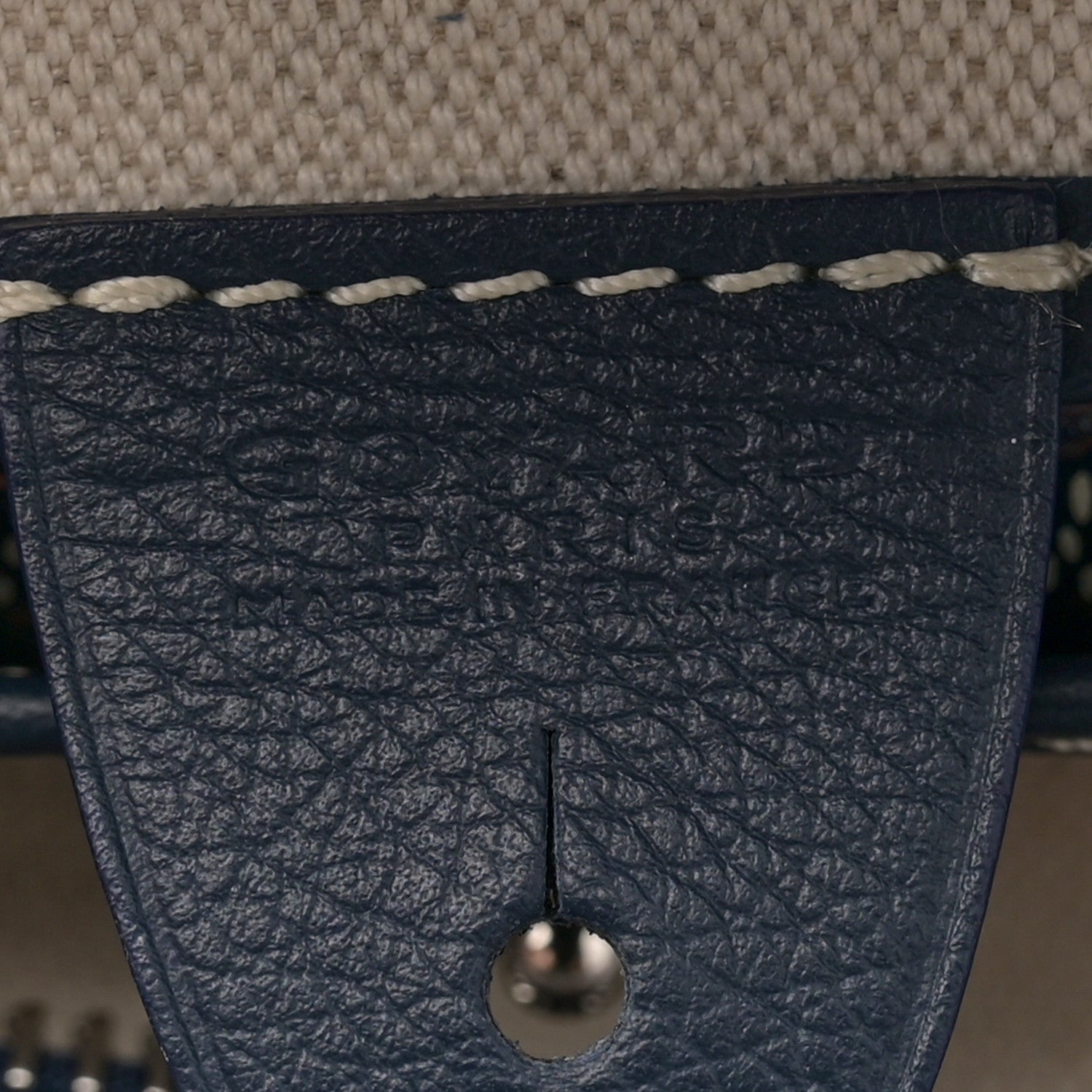 Goyard Goyardine Artois MM Navy 6 of 10