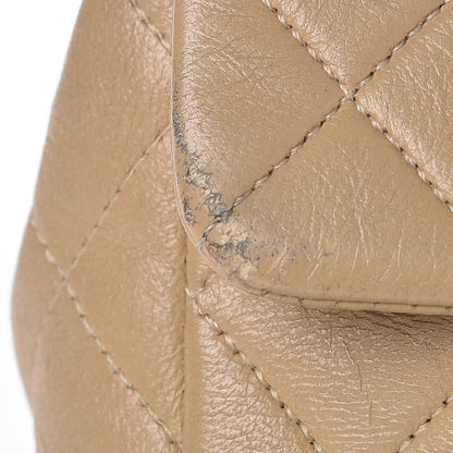 Chanel Lambskin Quilted Small Single Flap Beige 19 of 25