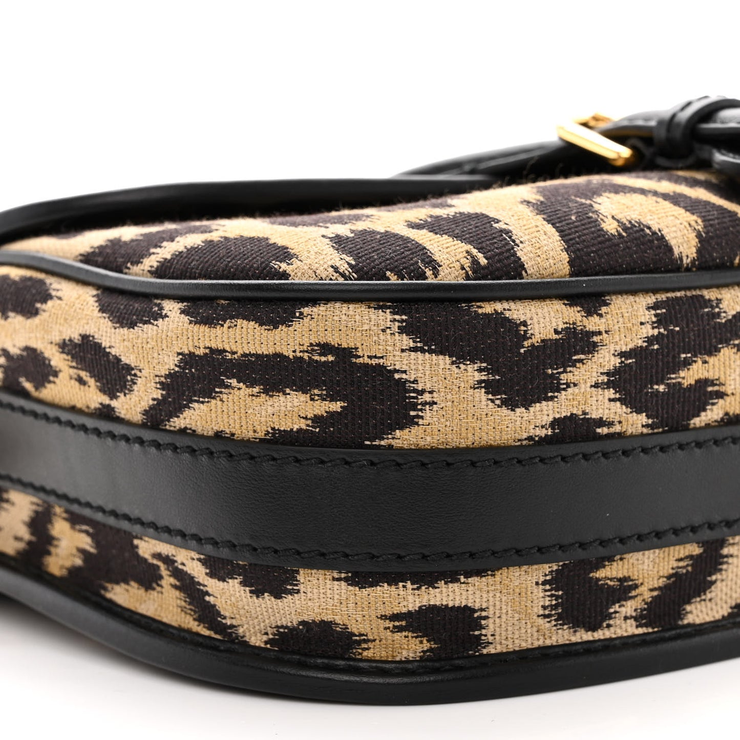 Canvas Mizza Embroidered Medium Bobby Flap Beige Multicolor