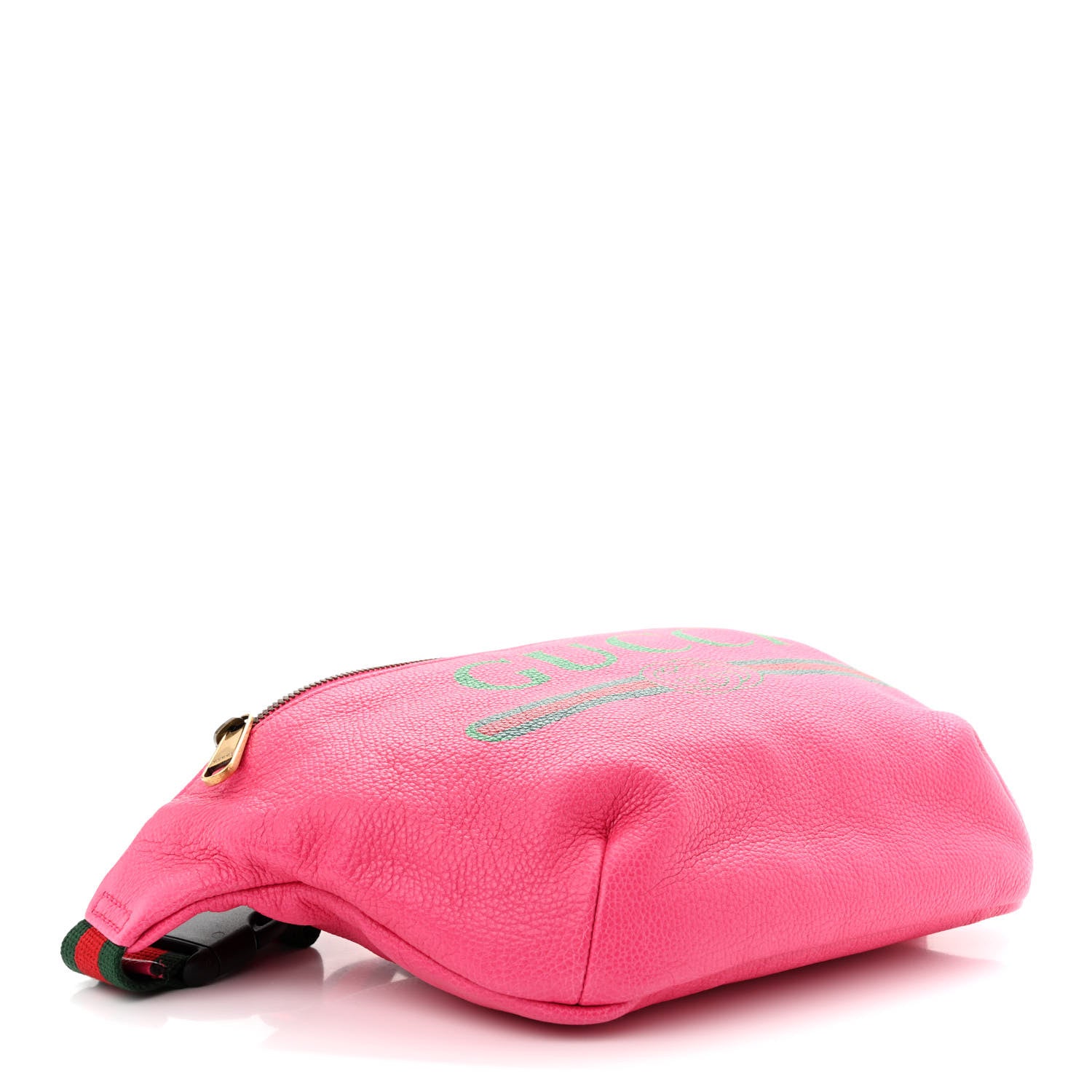 Gucci Grained Calfskin Logo Belt Bag Pink 4 of 10