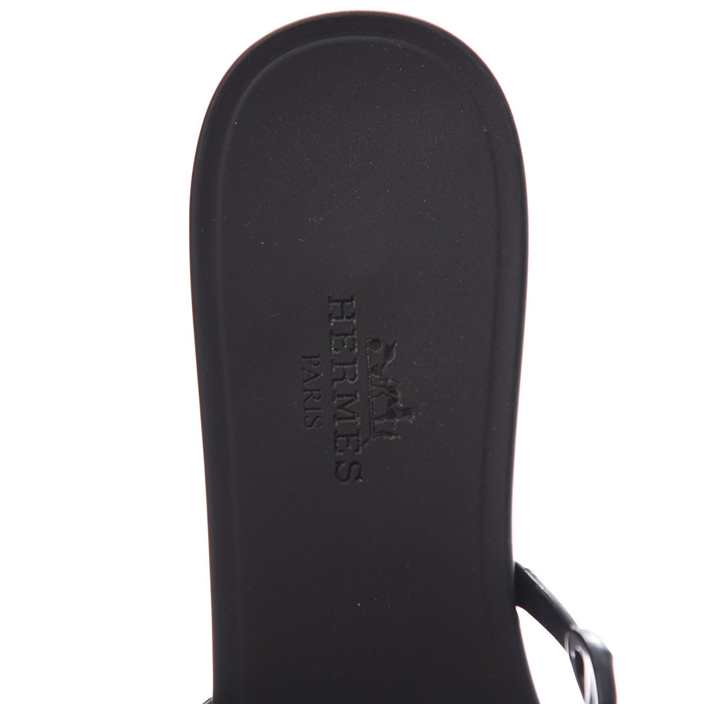 Rubber Chaine d'Ancre Rivage Sandals 36 Black