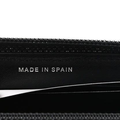 Chanel Caviar Quilted Small Boy Zip Around Wallet Black 7 of 8