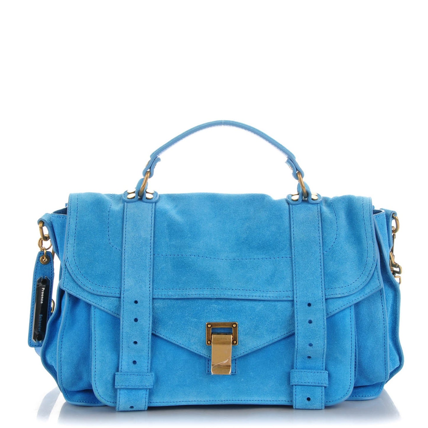 Suede Medium PS1 Satchel Rip Tide