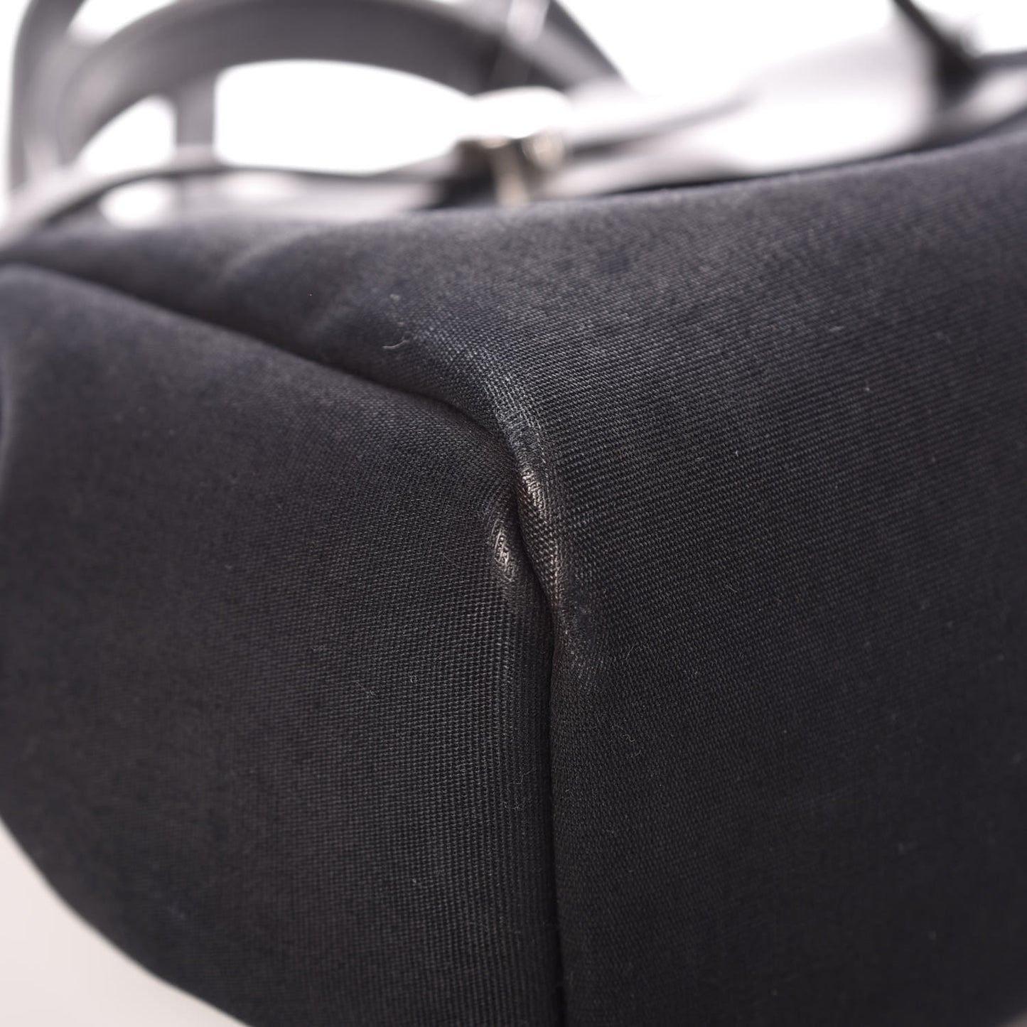 Toile Vache Calfskin Herbag 30 PM Backpack Black