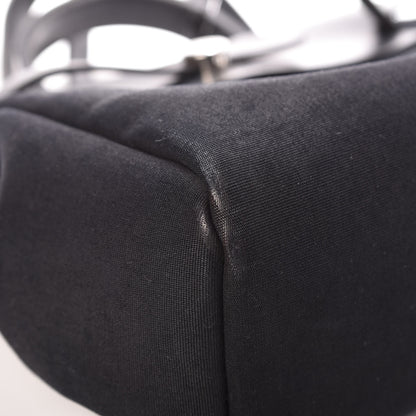 Hermes Toile Vache Calfskin Herbag 30 PM Backpack Black 11 of 16