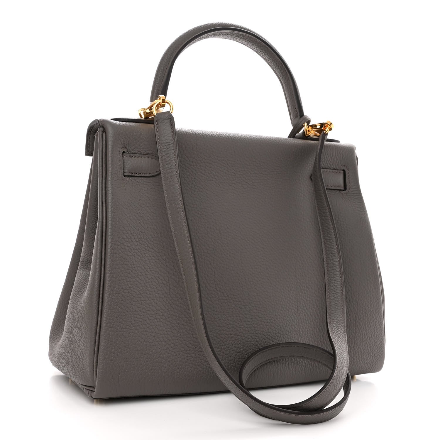 Hermes Togo Kelly Retourne 28 Etain 3 of 11