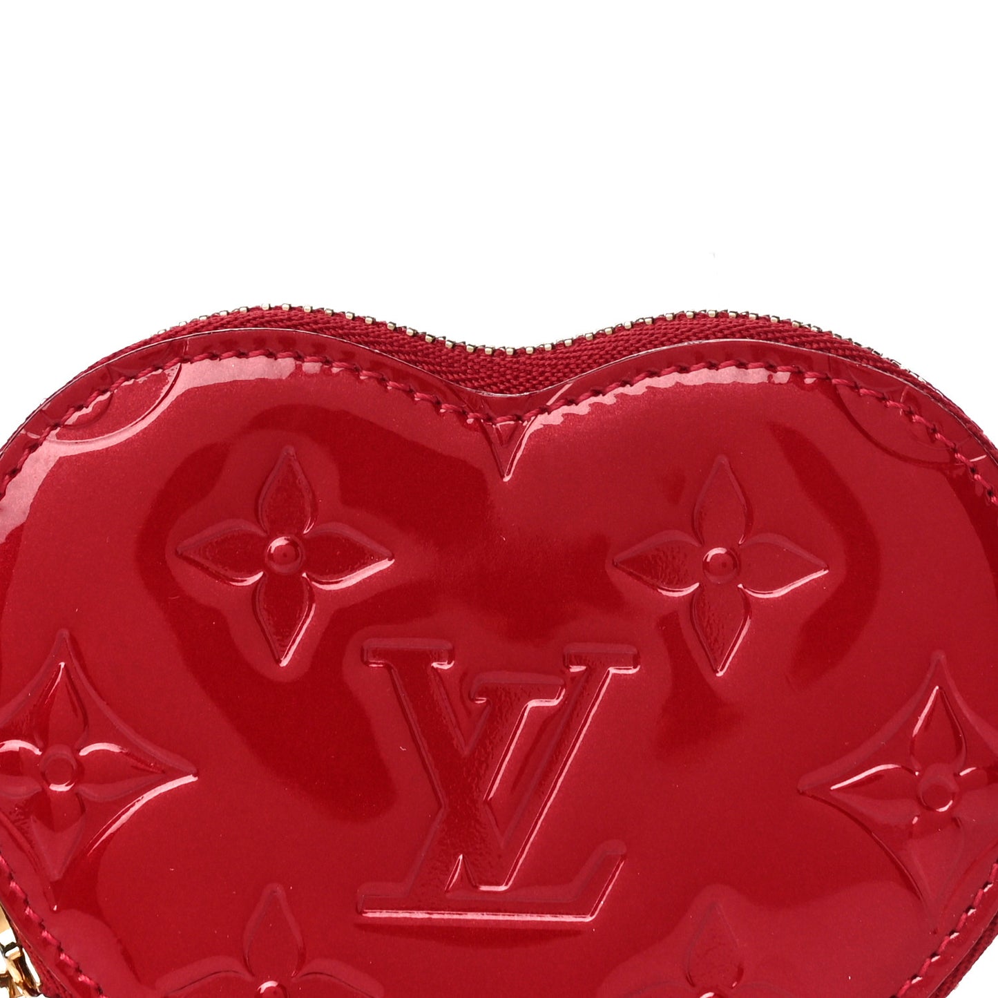 Vernis Coeur Heart Coin Purse Pomme D'Amour