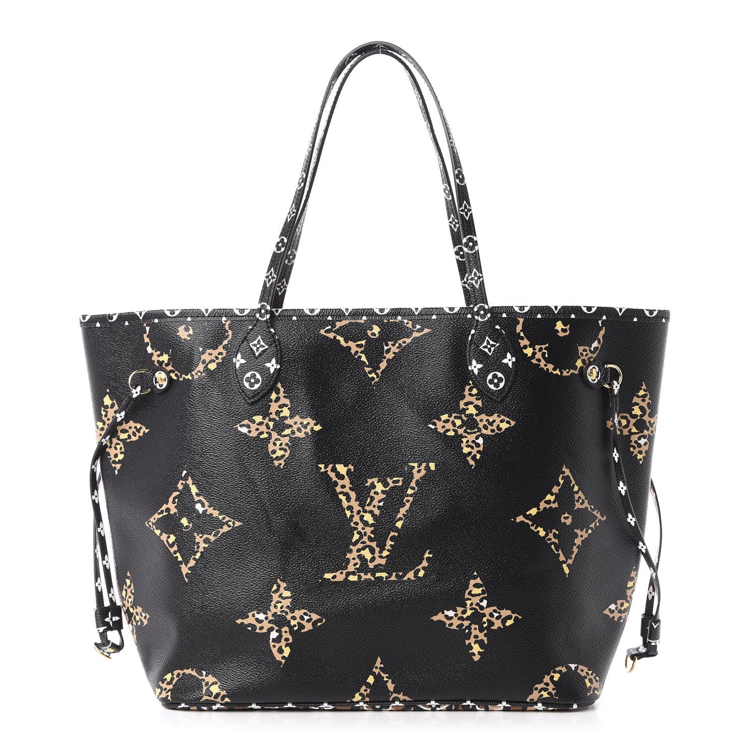 Louis Vuitton Monogram Giant Jungle Neverfull MM Black 1 of 10