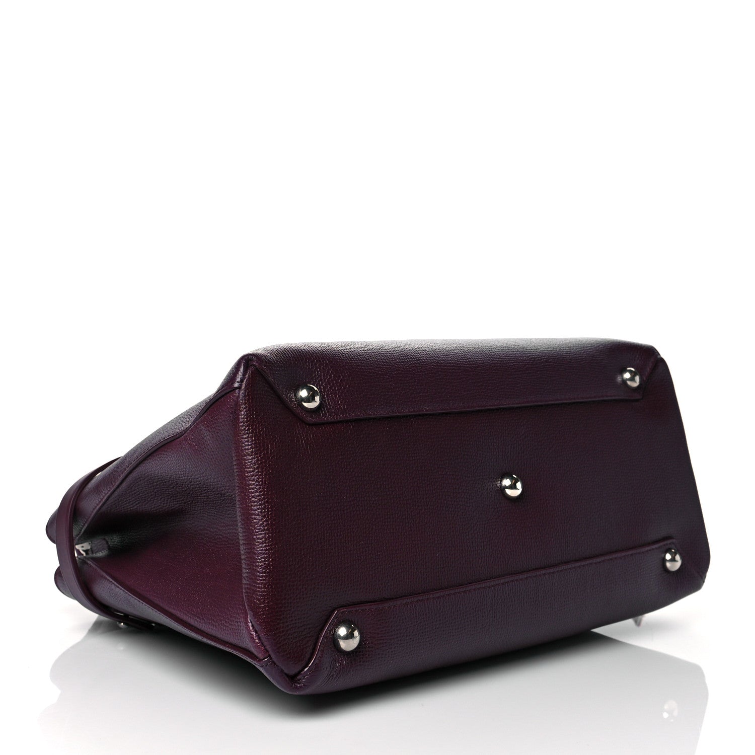 Burberry Derby Calfskin Medium Banner Tote Mahogany Red 4 of 10