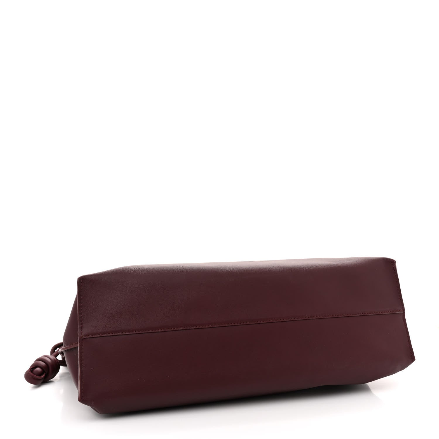 Loewe Calfskin Large Flamenco Knot Bag Dark Burgundy 4 of 10
