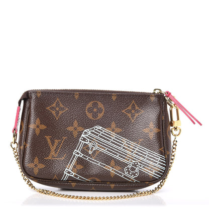 Louis Vuitton Monogram 2014 Christmas Animation Mini Pochette Accessories 1 of 7