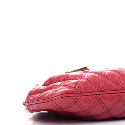Marc Jacobs Calfskin Quilted Little Stam Pink 8 of 10