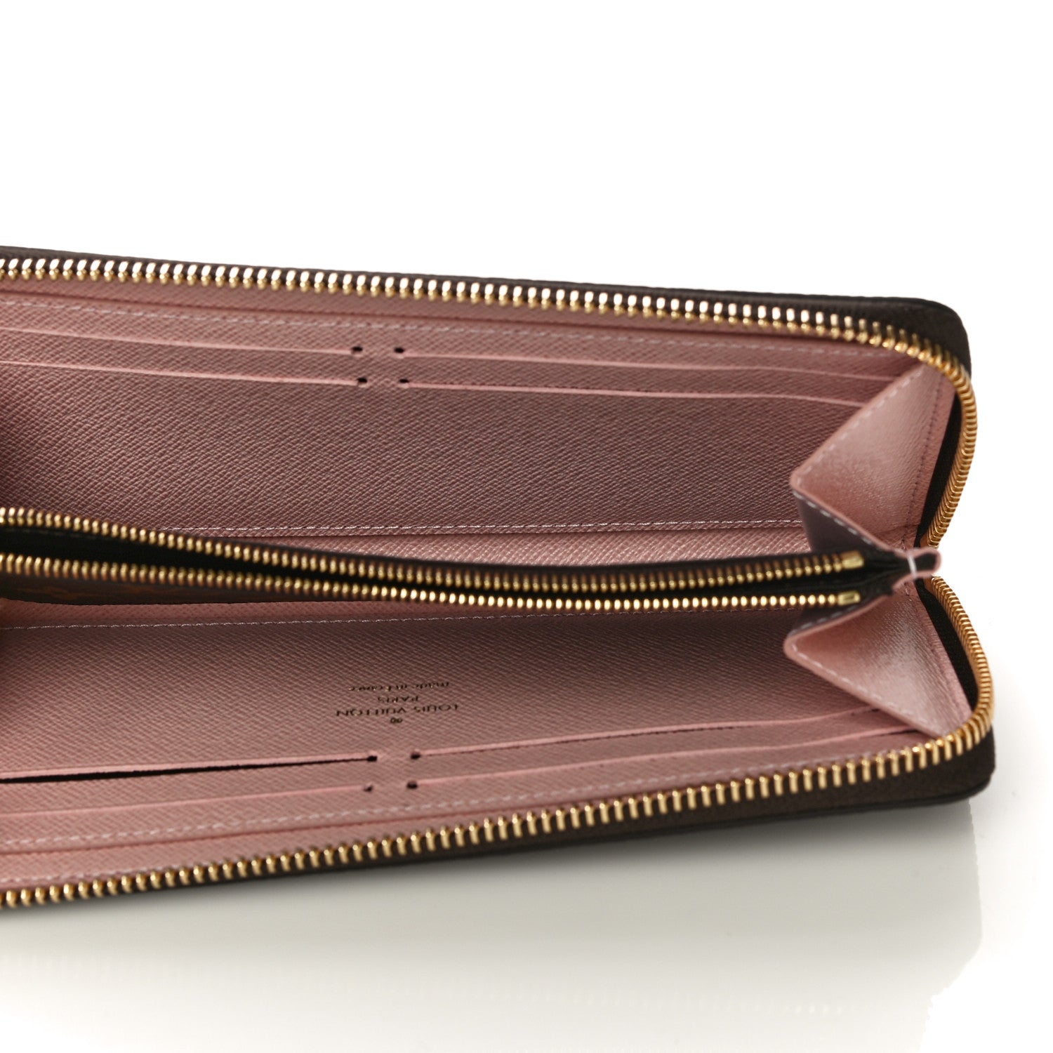 Louis Vuitton Monogram Clemence Wallet Rose Ballerine 4 of 9