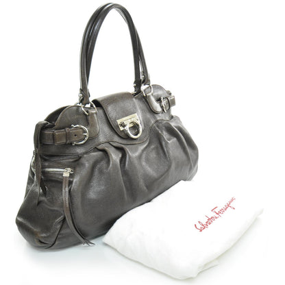 FASHIONPHILE SALVATOREFERRAGAMOLeatherMarisaDarkBrown 3 of 3